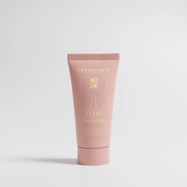 Crème Mains Rose Mademoiselle Provence, à la rose et Pivoine bio. hydrate et répare les mains