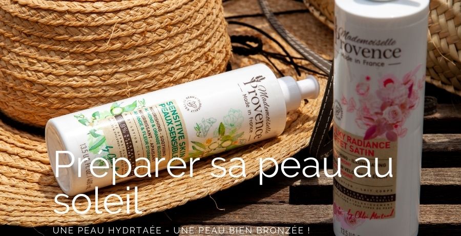 Le soleil est l'ennemi de la peau, préparez votre peau en l'hydrant avec des crèmes et laits pour le corps hydratants pour protéger votre peau et éviter qu'elle soit desséchée 