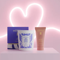 bougie et creme mains