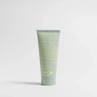 Masque purifiant et détoxifiant à l'argile verte du velay et prébiotoques pour nourrir la flore de la peau. Enrichi en clear oleoactif à base de thym et de cameline. dos de pack